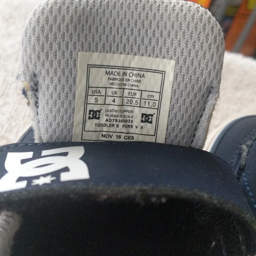 DC Toddler Skater Shoes - Picture 7 of 8